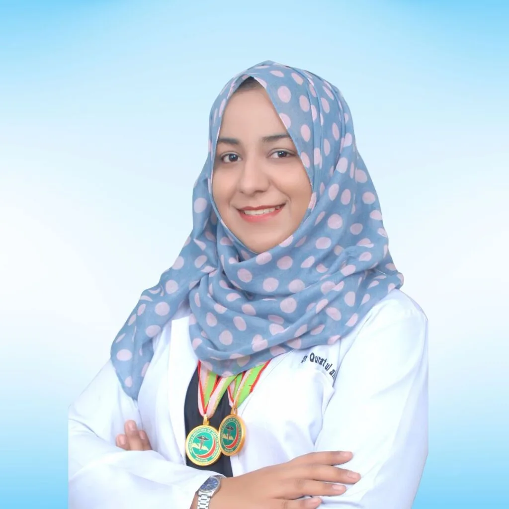 Dr. Qurat Ul Ain Arshad, Gold Medalist Dental Surgeon at Lumino Dental Clinic