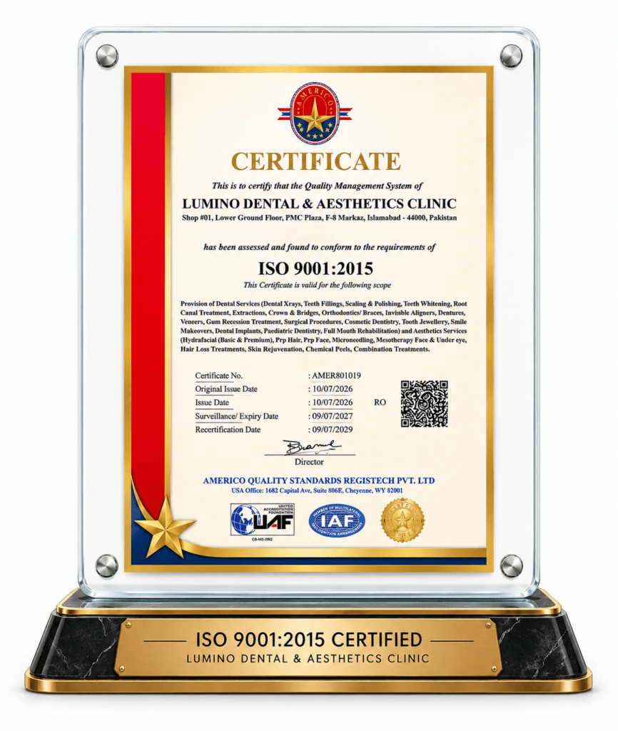 lumino certificate